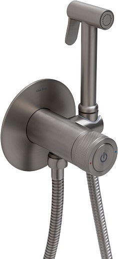 Allen Brau Смеситель с гигиеническим душем Liberty 5.33005-BN (с внутренней частью) никель браш – фотография-6